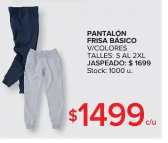 Carrefour Pantalón Frisa Bàsico oferta