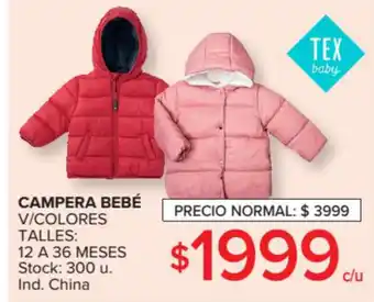 Carrefour Campera Bebè oferta