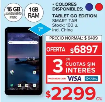 Carrefour Tablet GO Edition Smart edition oferta