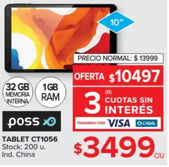 Carrefour Tablet CT1056 oferta