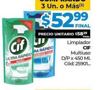 Diarco Cif Limpiador Multiuso oferta
