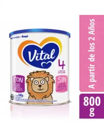 Farmacias Líder Vital 4 lata 800 gr oferta