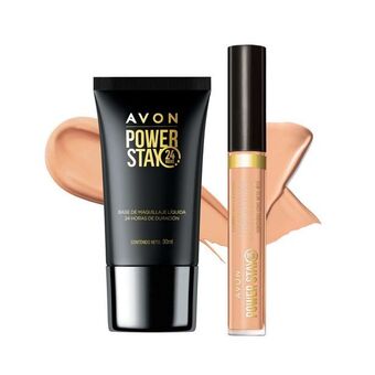 Avon Set x2 powerstay rostro claro oferta
