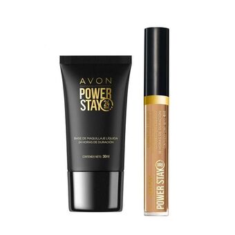 Avon Set x2 powerstay rostro nude oferta