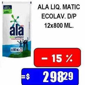 Dulcenter Ala liq matic ecolav dp oferta