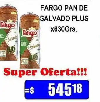 Dulcenter Fargo pan de galvado plus oferta
