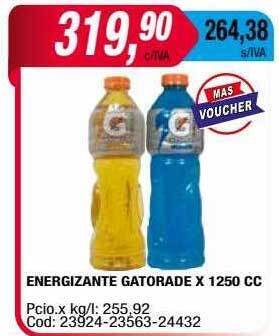 Maxiconsumo Energizante gatorade oferta