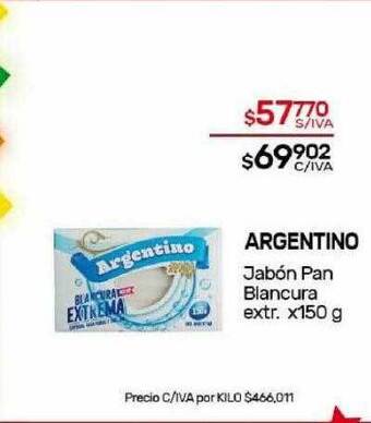 Nini Mayorista Argentino jabón pan blancura extr. oferta
