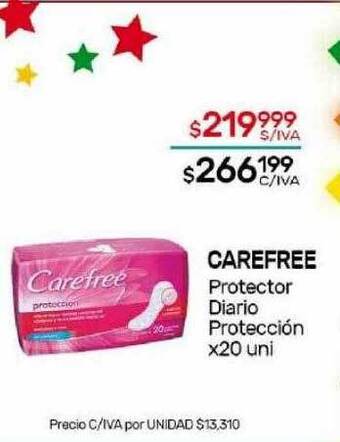 Nini Mayorista Carefree protector diario protección oferta