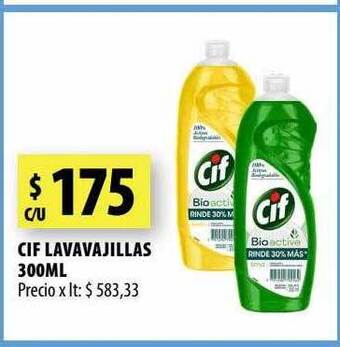Punto Mayorista Cif lavavajillas oferta