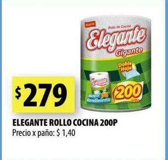 Punto Mayorista Elegante rollo cocina 200p oferta