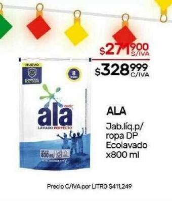 Nini Mayorista Ala jab. líq. p ropa dp ecolavado oferta