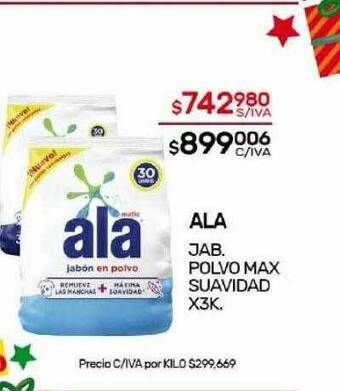 Nini Mayorista Ala jab. polvo max suavidad oferta