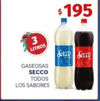 Yaguane Supermercados Gaseosas secco todos los sabores oferta