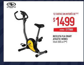 Changomas Bicicleta Fija Smart Athletic Works oferta