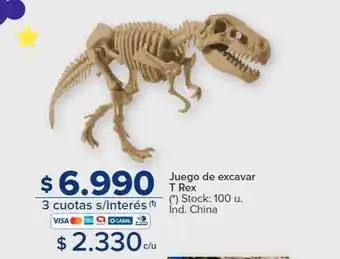 Carrefour Juego de excavar t rex oferta