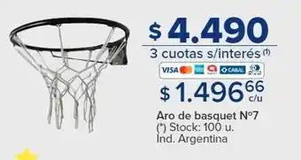 Carrefour Aro de basquet n°7 oferta