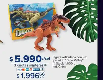 Carrefour Figura articulada con luz y sonido oferta