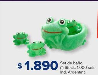 Carrefour Set de baño oferta