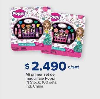 Carrefour Mi primer set de maquillaje poppi oferta