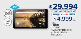 Carrefour Tablet 10 oferta