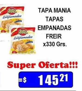 Tapa mania tapas empanadas freir