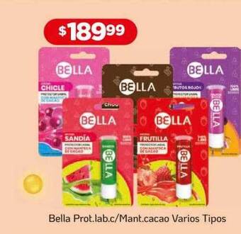 Medamax Bella prot. lab. c mant. cacao varios tipos oferta