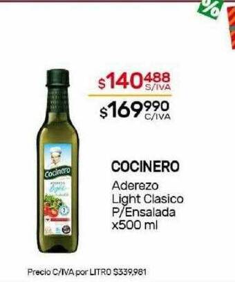 Nini Mayorista Cocinero aderezo light clasico p ensalada oferta