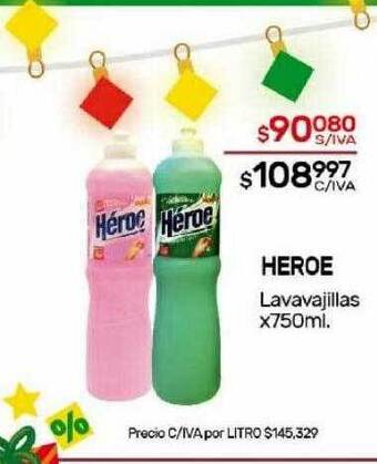 Nini Mayorista Heroe lavavajillas oferta