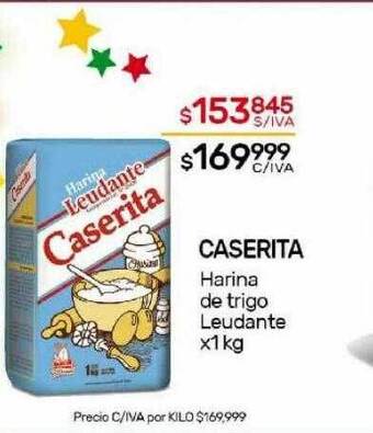 Nini Mayorista Caserita harina de trigo leudante oferta