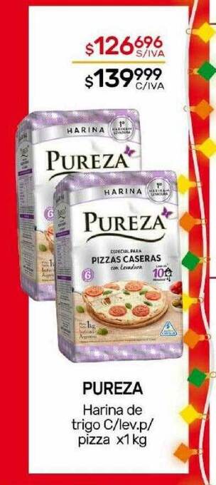 Nini Mayorista Pureza harina de trigo c lev. p pizza oferta