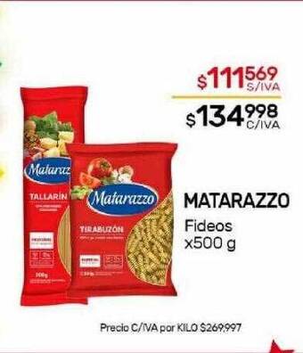 Nini Mayorista Matarazzo fideos oferta