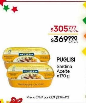 Nini Mayorista Puglisi sardina aceite oferta