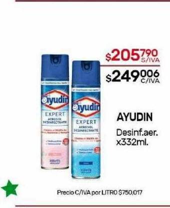 Nini Mayorista Ayudin desinf. aer. oferta