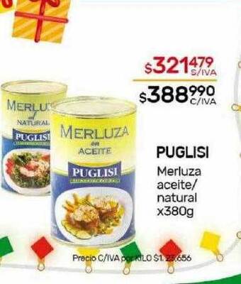 Nini Mayorista Puglisi merluza aceite natural oferta