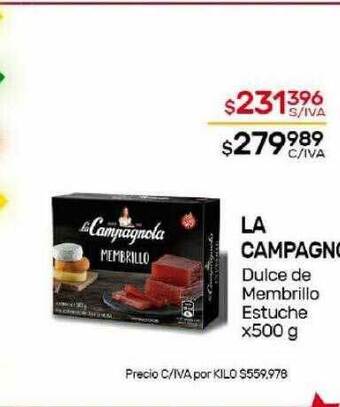 Nini Mayorista La campagnola dulce de membrillo estuche oferta