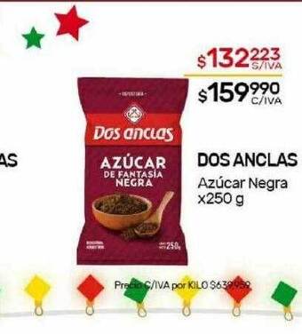 Nini Mayorista Dos anclas azúcar negra oferta