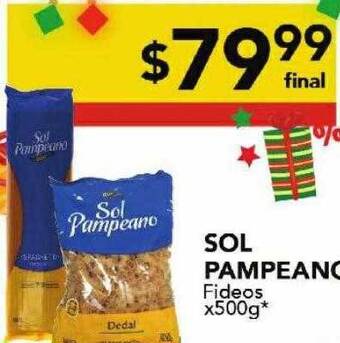 Nini Mayorista Sol pampeano fideos oferta