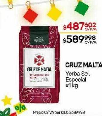 Nini Mayorista Cruz malta yerba sel. especial oferta