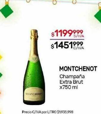 Nini Mayorista Montchenot champaña extra brut oferta