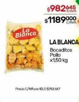Nini Mayorista La blanca bocaditos pollo oferta
