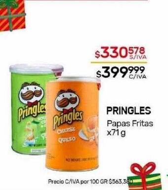 Nini Mayorista Pringles papas fritas oferta