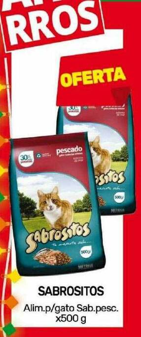 Nini Mayorista Sabrositos alim. p gato sab. pesc. oferta