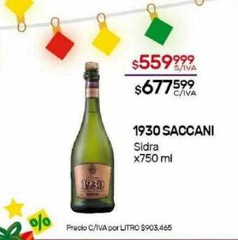 Nini Mayorista 1930 saccani sidra oferta
