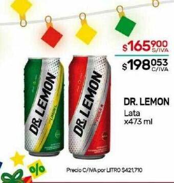 Nini Mayorista Dr. lemon lata oferta