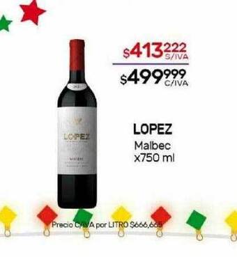 Nini Mayorista Lopez malbec oferta