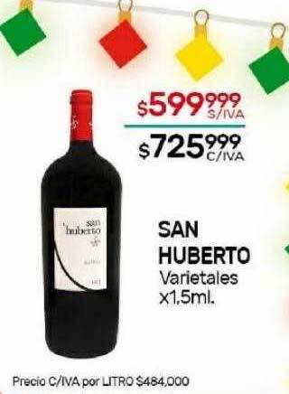 Nini Mayorista San huberto varietales oferta