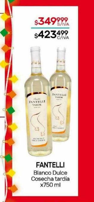 Nini Mayorista Fantelli blanco dulce cosecha tardia oferta