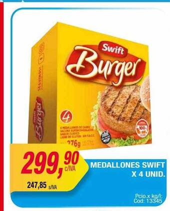 Maxiconsumo Medallones swift oferta