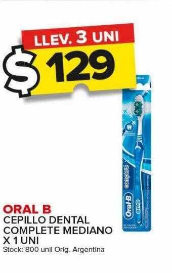 Carrefour Maxi Oral b cepillo dental complete mediano oferta